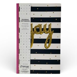 Top Flight Party Time “Yay” Lined Journal Notebook